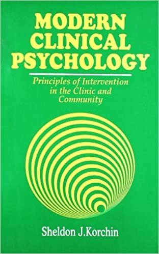 Modern Clinical Psychology (Pb 2004)