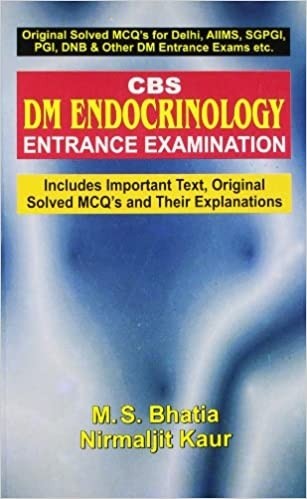 Cbs Dm Endocrinology Entrance Examination