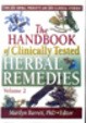 The Handbook Of Clinically Tested Herbal Remedies, Vol. 2