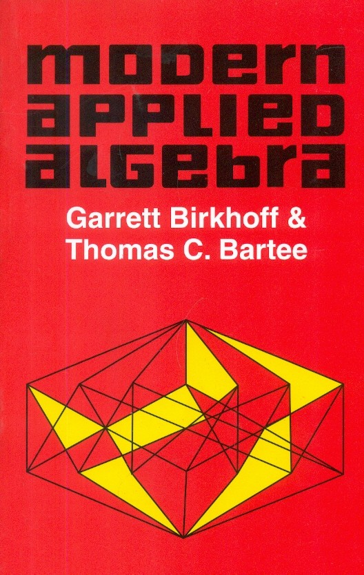 Modern Applied Algebra (Pb 1999)