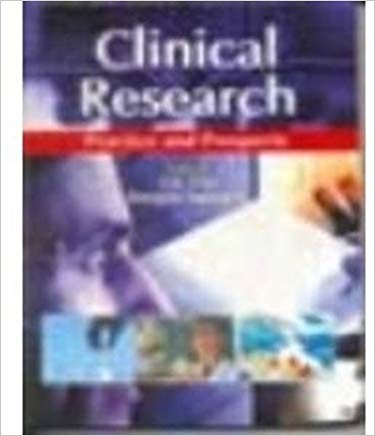 CLINICAL RESEARCH PRACTICE AND PROSPECTS (PB 2019) 