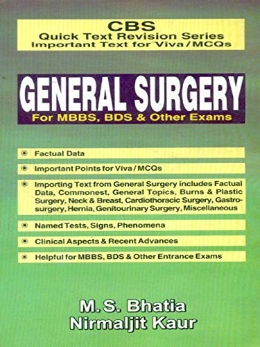 General Surgery For Mbbs And Other Exams (Pb 2016)