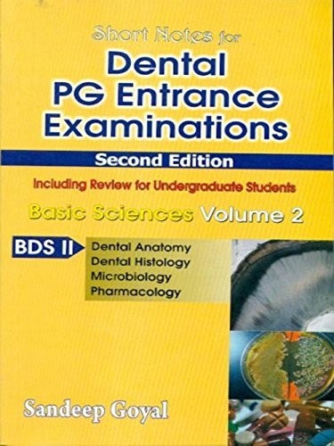 Dental Pg Entrance Examinations 2/E Vol 2