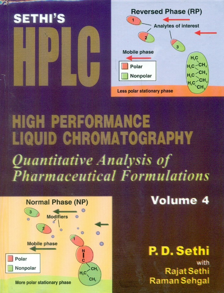 Sethi's High Performance Liquid Chromatography, Vol. 4  Quantitative Analysis Of Pharmaceutical Formulations(Hb2015)
