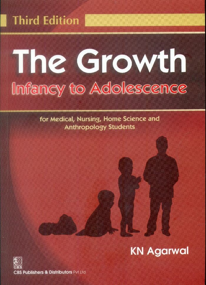 The Growth Infancy To Adolescence For Medical Nursing Home Science And Anthropology Students 3E (Pb -2015)