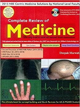 Complete Review of Medicine With DVD + Marwah Internal Medicine MCQ