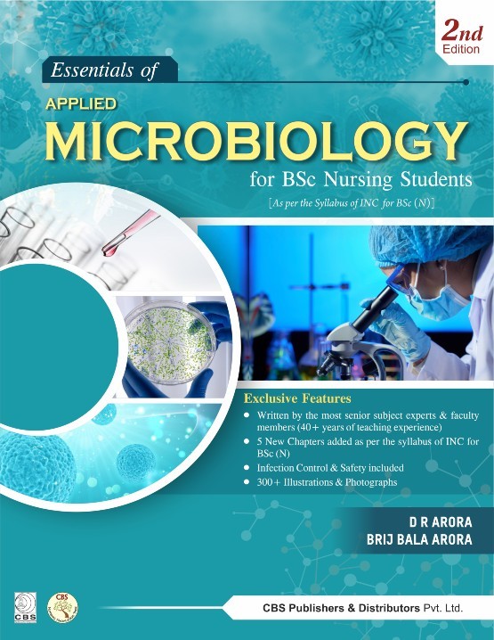 ESSENTIALS OF APPLIED MICROBIOLOGY FOR BSC NURSING STUDENTS 2ED (PB 2021)