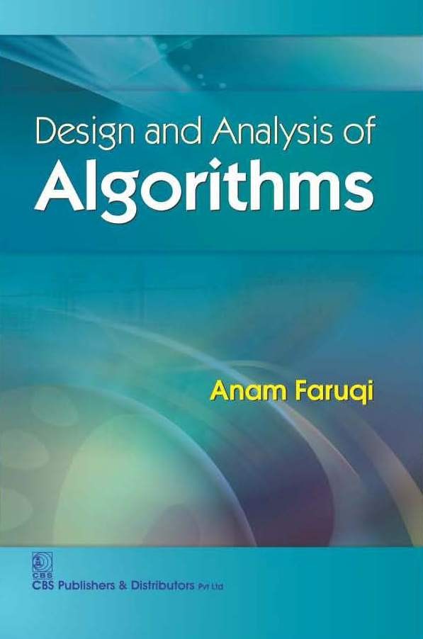 Design And Analysis Of Algorithms (Pb 2016)