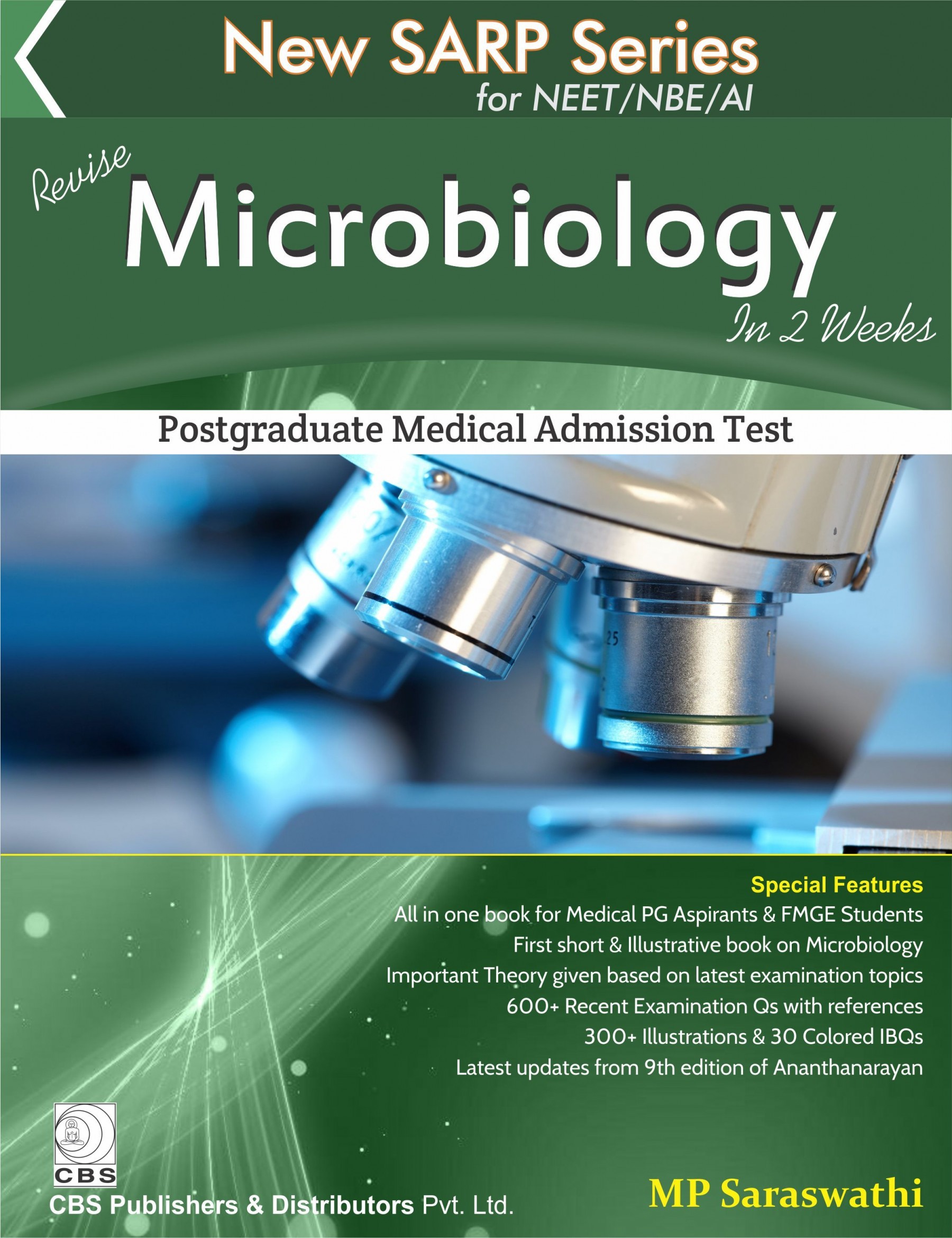 New Sarp Series For Neet/Nbe/Ai Revise Microbiology In 2 Weeks (Pb 2017)
