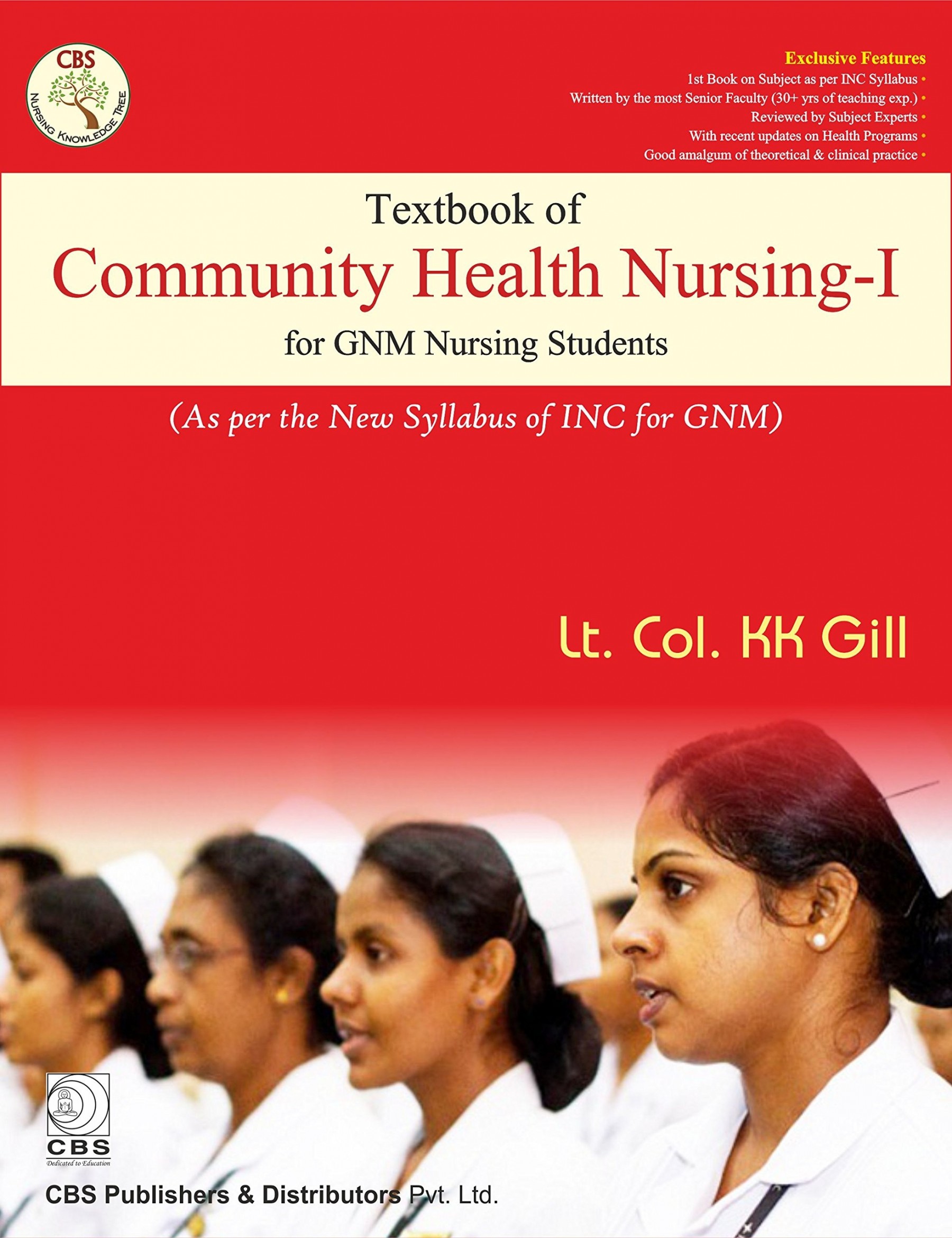 Textbook of Community Health Nursing - I for GNM Nursing Students