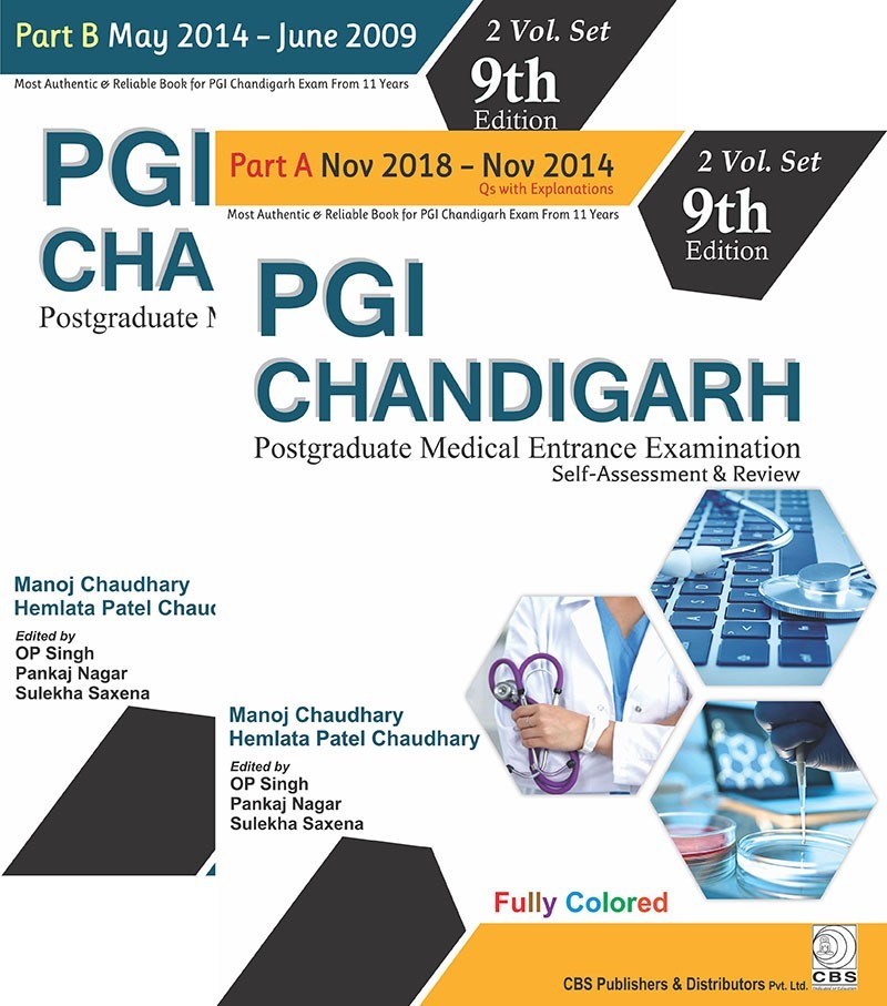 PGI Chandigarh (Part A & Part B)-2 Volume Set
