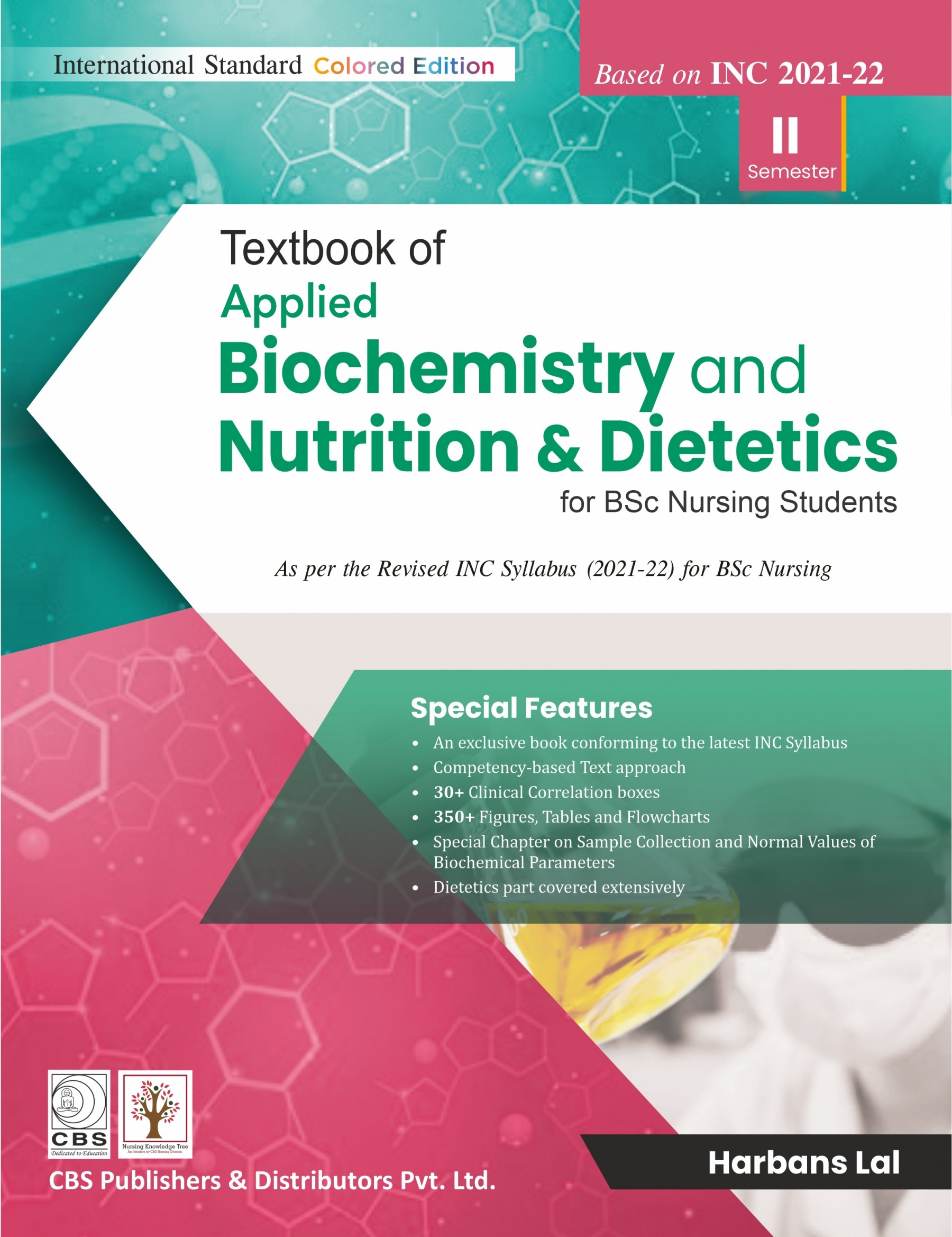 Textbook of Applied Biochemistry and Nutrition & Dietetics for BSc Nursing (Based on INC 2021-22) (9789390619412)