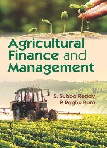 Agricultural Finance and Management (6th CBS Reprint)