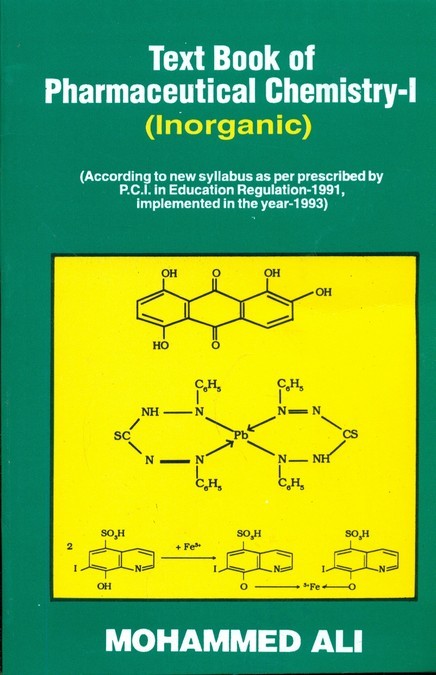 Text Book of Pharmaceutical Chemistry-I (Inorganic), 22nd reprint 