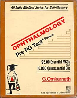 Ophthalmology Pre Pg Test Review