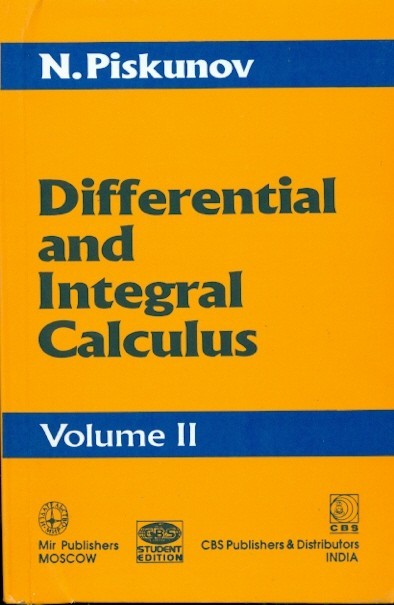 Differential And Integral Calculus, Vol 2 (Pb)