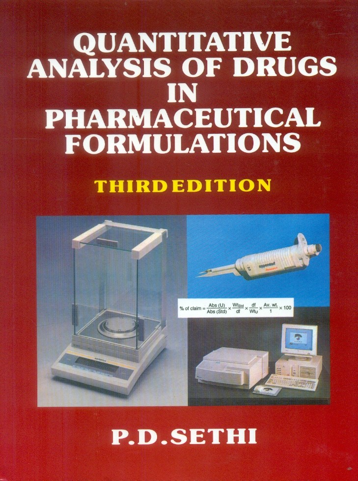 Quantitative Analysis Of Drugs In Pharmaceutical Formulations 3Ed (Hb 2015)