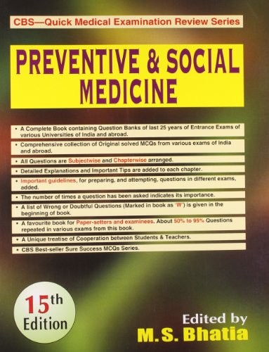 Preventive And Social Medicine, 15 Ed