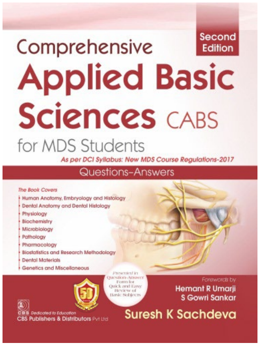 Comprehensive Applied Basic Sciences CABS, Second Edition  for MDS Students       