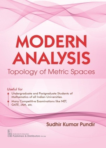 Modern Analysis Topology of Metric Spaces 