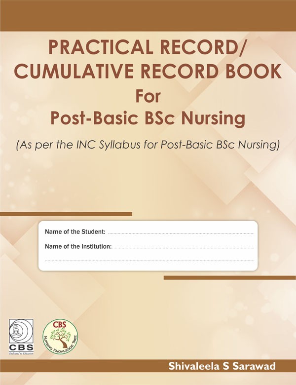 Practical Record / Cumulative Record Book for BSc Nursing