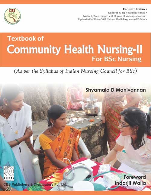 Textbook of Community Health Nursing – II for BSc Nursing
