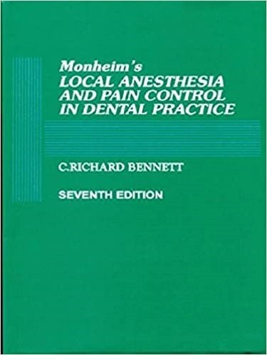 Monheim's Local Anesthesia And Pain Control In Dental Practice, 7/E