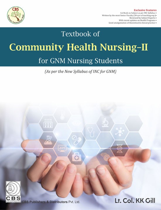 Textbook of Community Health Nursing-II for GNM Nursing Students