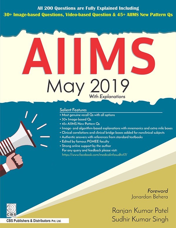 AIIMS May 2019 with Explanations