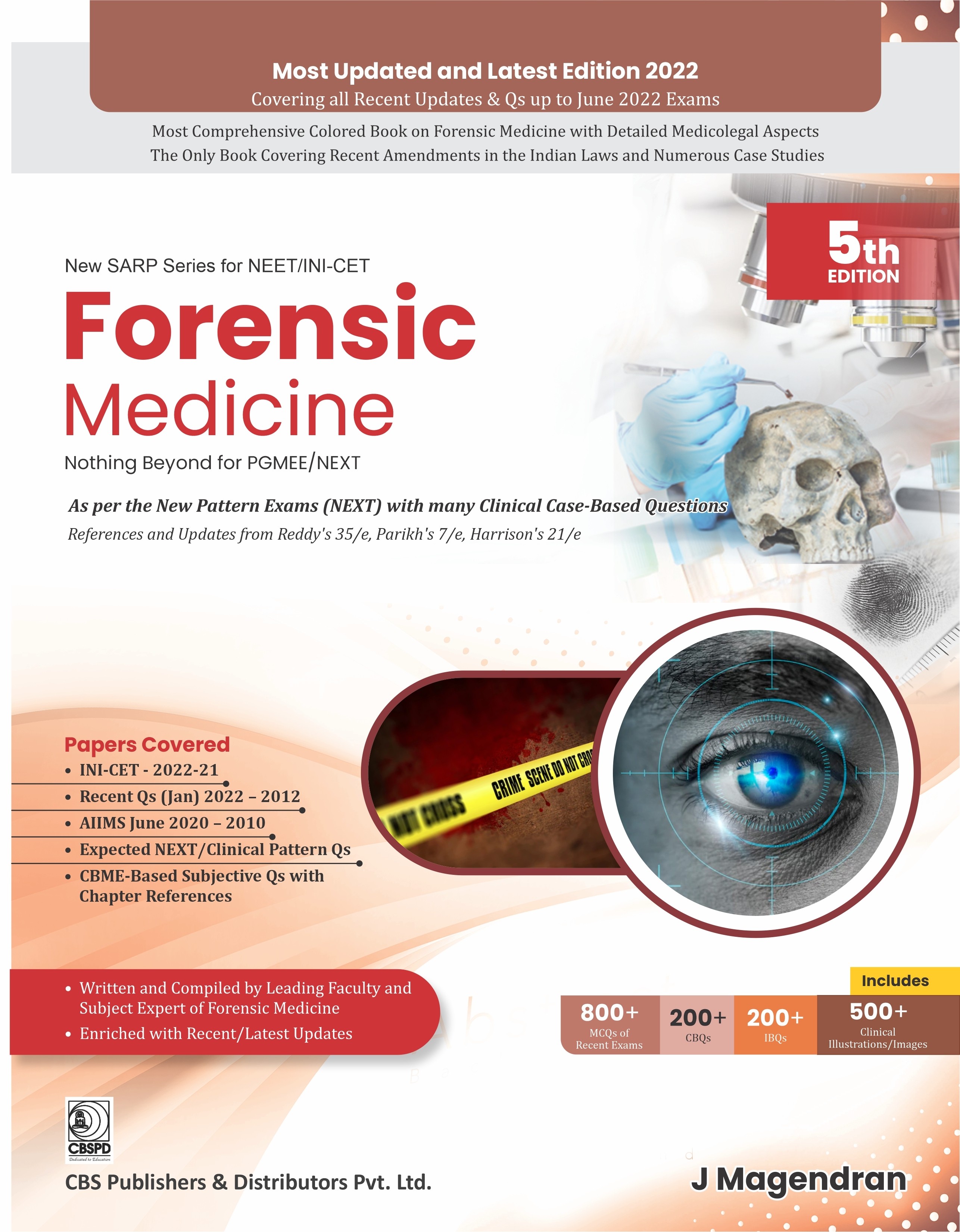 New SARP Series for NEET/INI-CET Forensic Medicine Nothing Beyond for PGMEE/NEXT