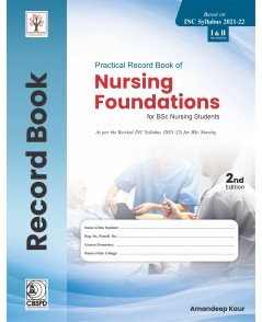 Practical Record Book of Nursing Foundation for BSc Nursing Students 