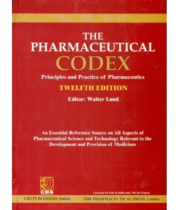 The Pharmaceutical Codex, Principles and Practice of Pharmaceutics, 12/e,  CBS reprint