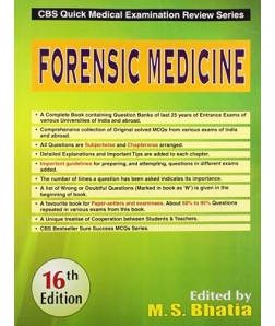 Forensic Medicine , 16E (Cbs Quick Medical Examination Review Series) (Pb)