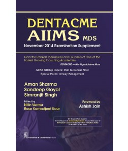 Denta Cme Aiims Mds November 2014 Examination Supplement (Pb 2015)
