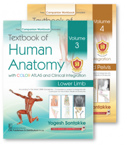 Textbook of Human Anatomy with COLOR ATLAS and Clinical Integration Volume 3(Lower Limb) & 4(Abdomen and Pelvis)
