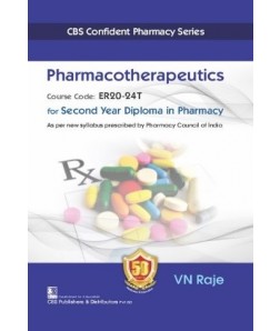 CBS Confident Pharmacy Series Pharmacotherapeutics (2nd reprint)	for Second Year Diploma in Pharmacy
