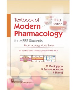 Textbook of Modern Pharmacology for MBBS Students, 3/e
