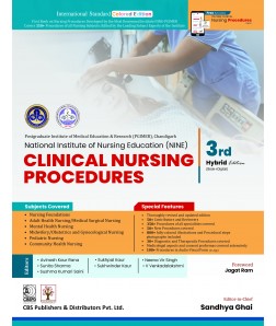 Buy online Latest New Edition of PGI NINE Clinical Nursing Procedures | CBS Publication