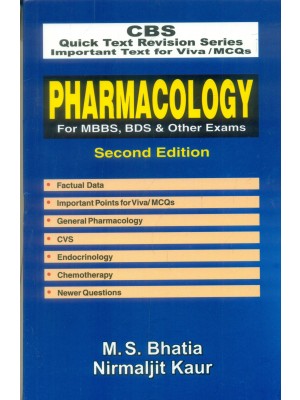 Pharmacology for MBBS, BDS & Other Exams