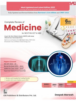 Complete Review of Medicine for NEXT/INI-CET & NBE 6/e